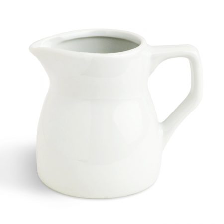 Urban Snackers Jug 14 cl, White Porcelain Jug, for Serving Water, Coffee, Tea, Beverage |Gifting Accessories|in Hotels, Kitchen, Home, Restaurant