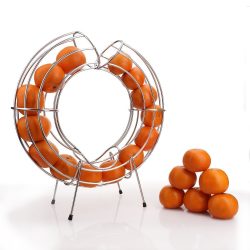 Urban Snackers Round Orange Stand/Dispenser 45 cm (Stainless Steel)